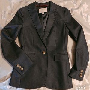 Like-new Banana Republic denim blazer sz 4